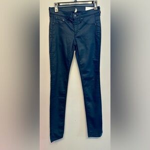 rag & bone Women's Skinny Jegging- Black Size 27